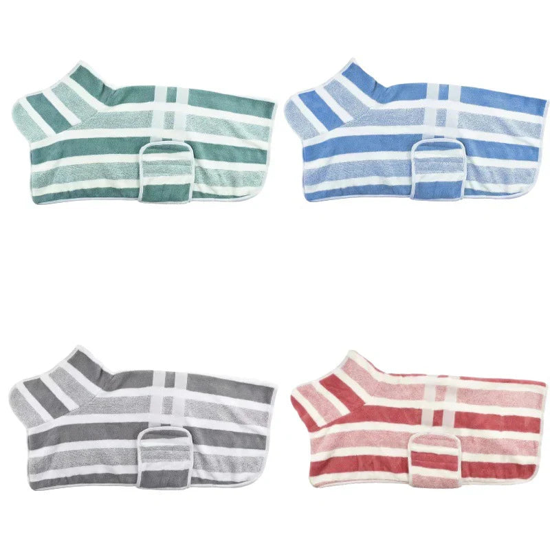 🐶 Pet Quick-Dry Bathrobe Towe