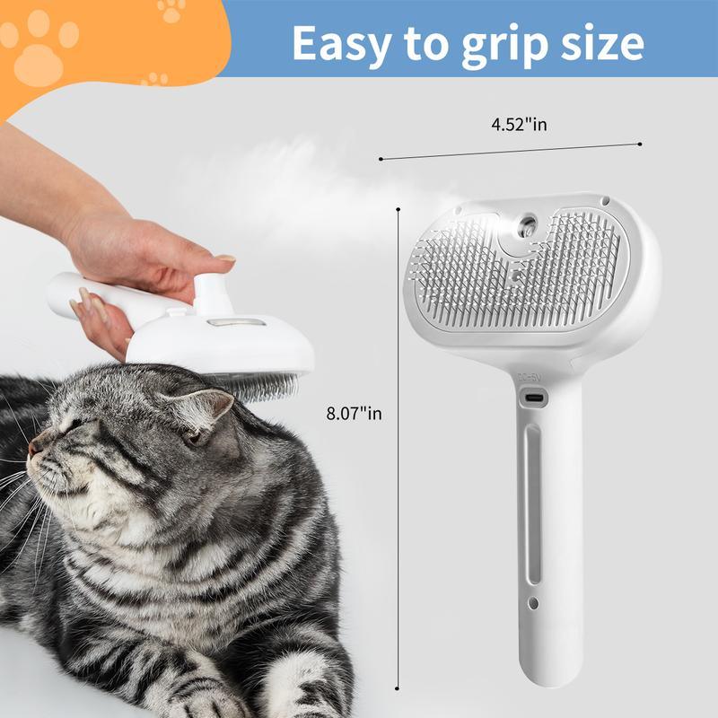 Pet Spray Hair Removal Comb, 1-piece pet hair brush
