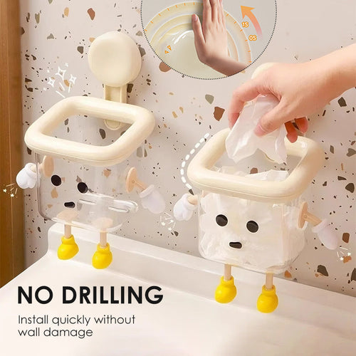Bathroom Suction Cup Storage Box