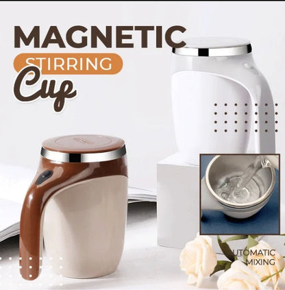🥳2026 HOT SALE🥳💞50K+ SOLD!💥⏳⚡ 50% OFF! Rechargeable Auto Stir Coffee Mug – One-button magnetic stirring, no more residue. Saves time, easy to clean. Perfect for coffee, hot chocolate & soup. A unique gift for loved ones. ☕🎁