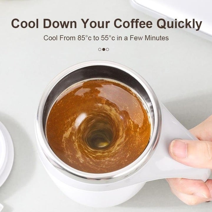 🥳2026 HOT SALE🥳💞50K+ SOLD!💥⏳⚡ 50% OFF! Rechargeable Auto Stir Coffee Mug – One-button magnetic stirring, no more residue. Saves time, easy to clean. Perfect for coffee, hot chocolate & soup. A unique gift for loved ones. ☕🎁