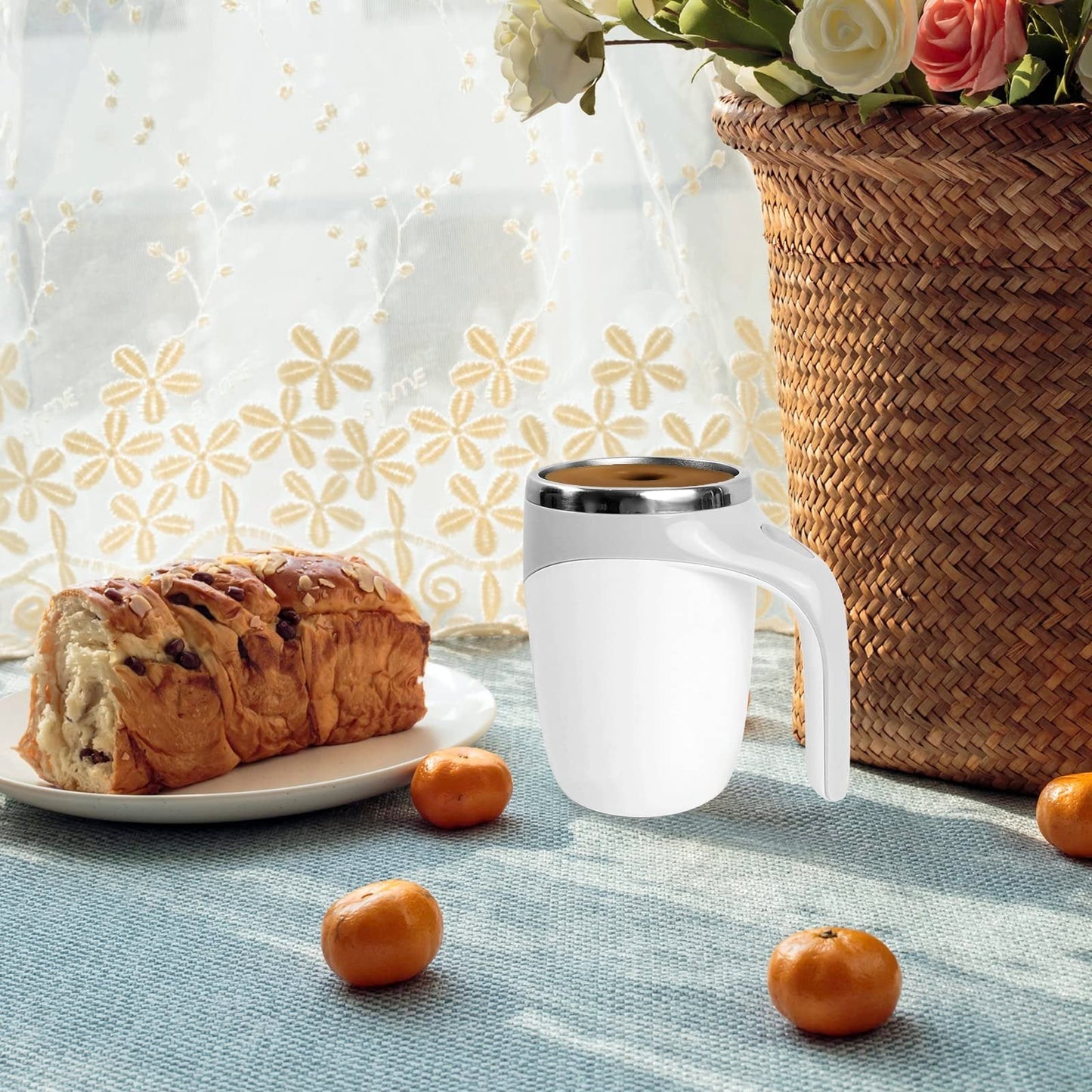 🥳2026 HOT SALE🥳💞50K+ SOLD!💥⏳⚡ 50% OFF! Rechargeable Auto Stir Coffee Mug – One-button magnetic stirring, no more residue. Saves time, easy to clean. Perfect for coffee, hot chocolate & soup. A unique gift for loved ones. ☕🎁