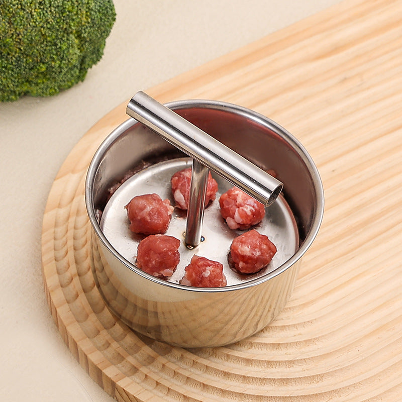 📢📢 50   %  OFF  !! ✨Kitchen Stainless Steel Meatball Mould