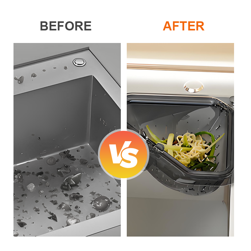Triangular Magnetic Drain Basket