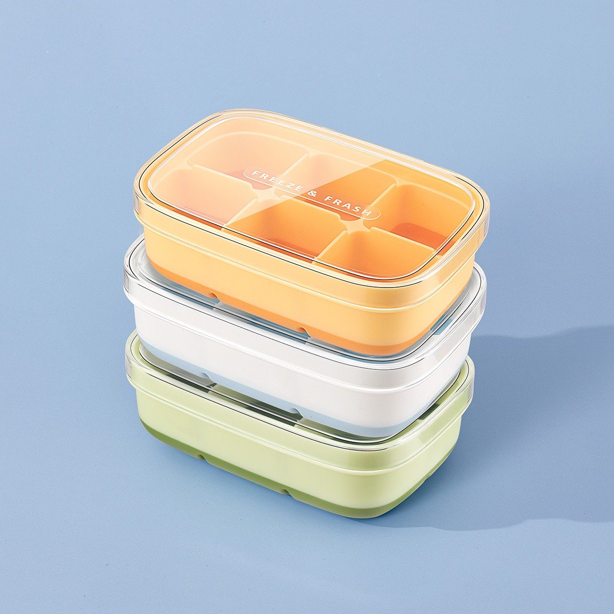 (❤️Mother's Day Sale-50% OFF)  - MINI Press Type Ice Cube Maker (BUY 2 GET 1 FREE)