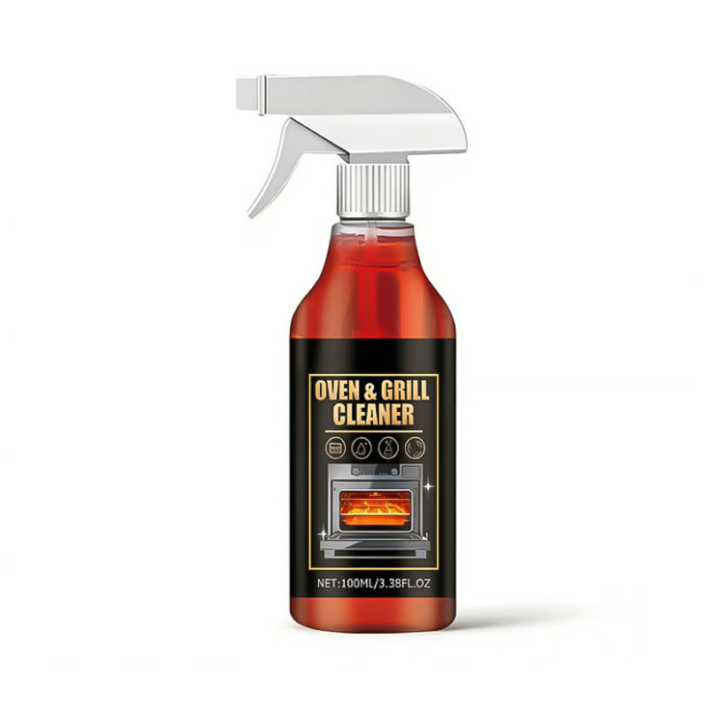 🧼 Powerful Oven & Grill Cleaning Spray: Effortlessly Remove Grease & Food Residues – Without Hard Scrubbing!