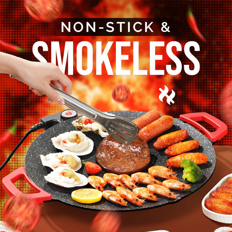 🌟Electric Non-stick Smokeless Baking Pan✈️FREE SHIPPING✈️