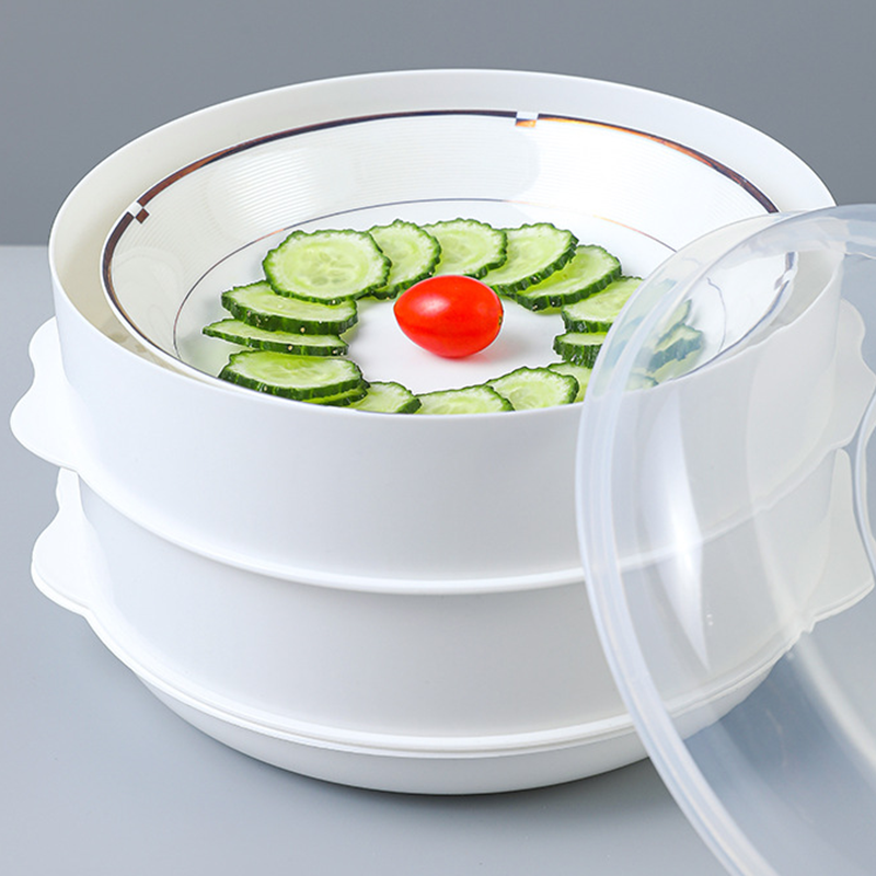 Heat-resistant multi-layer microwave steamer