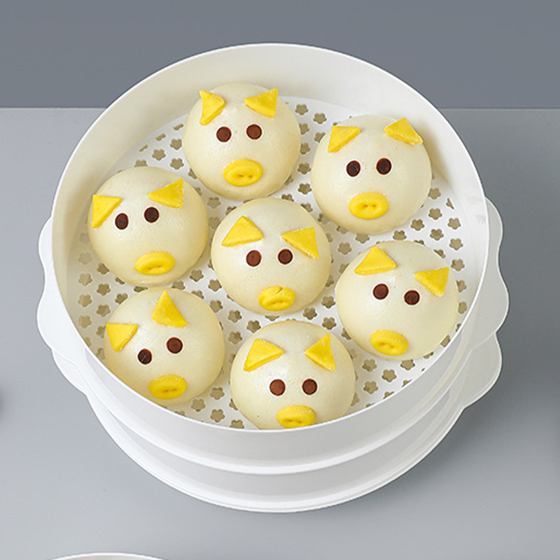 Heat-resistant multi-layer microwave steamer