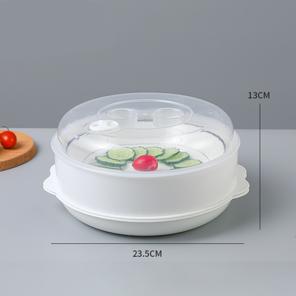 Heat-resistant multi-layer microwave steamer