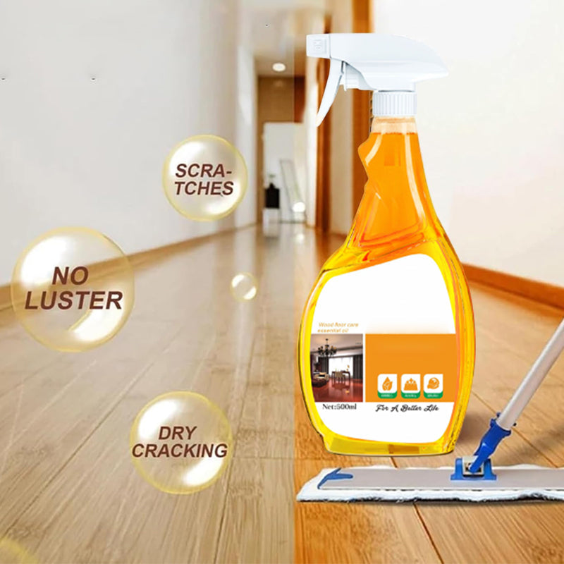 ScratchErase Beeswax Wood Floor Spray – Cleans, Restores Shine & Removes Scratches