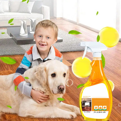 ScratchErase Beeswax Wood Floor Spray – Cleans, Restores Shine & Removes Scratches